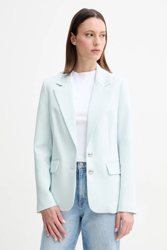 Îmbrăcăminte Guess sacou ANDREE W5GN59.WH9Y2 turcoaz