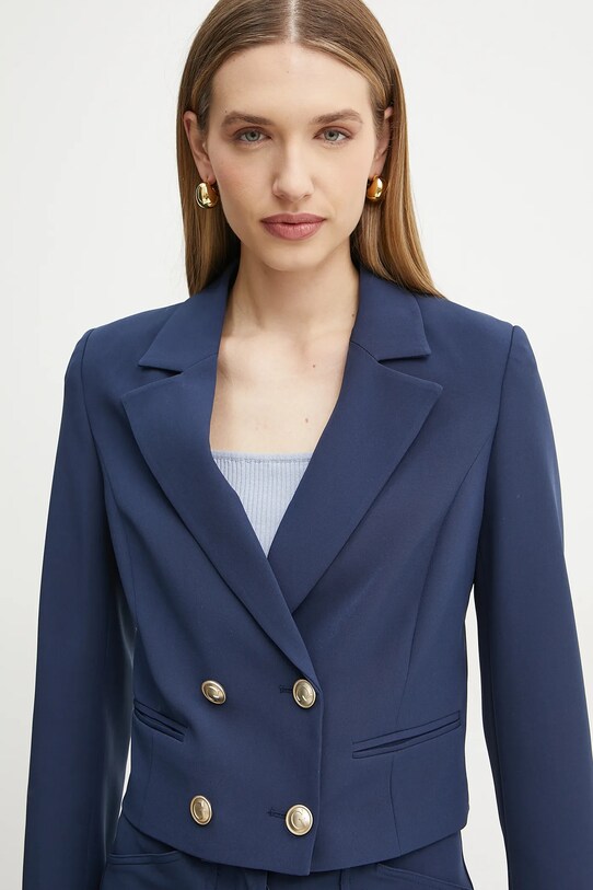 Guess marynarka ANDREE granatowy W5GN67.WH9Y2