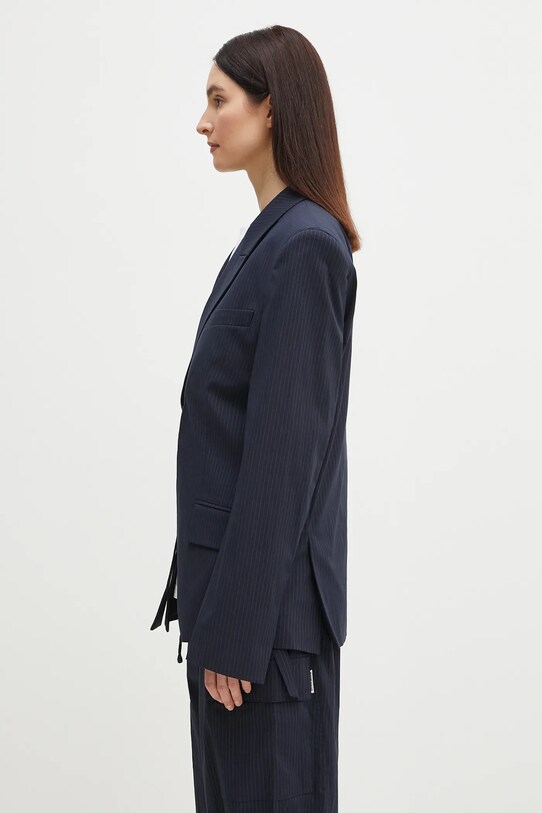 Ottolinger marynarka Oversize Split Blazer 123.600723.01 granatowy SS25