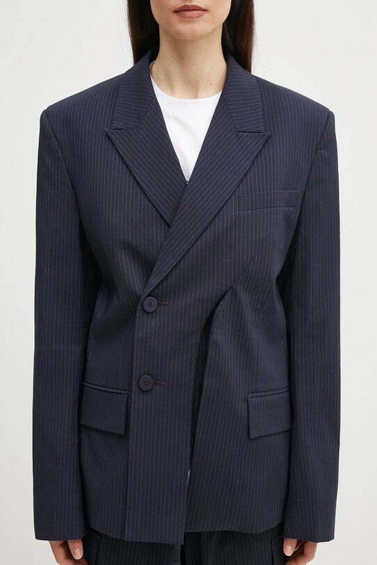 Ottolinger marynarka Oversize Split Blazer granatowy 123.600723.01