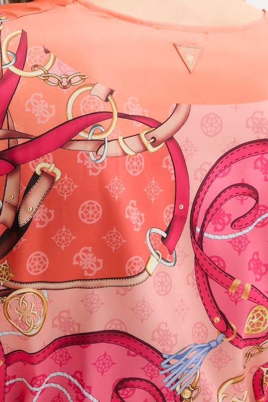 Plážové kimono Guess E5GK09.WH4V0 oranžová