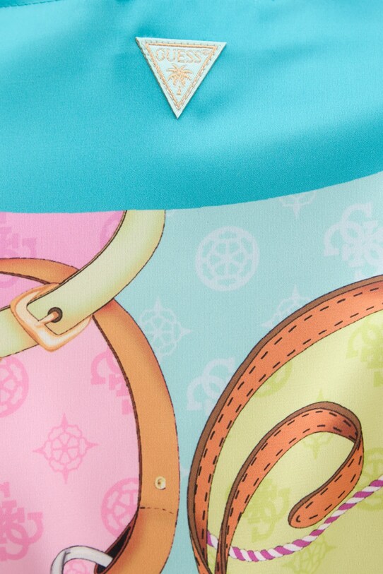 Guess kimono plażowe turkusowy E5GK09.WH4V0