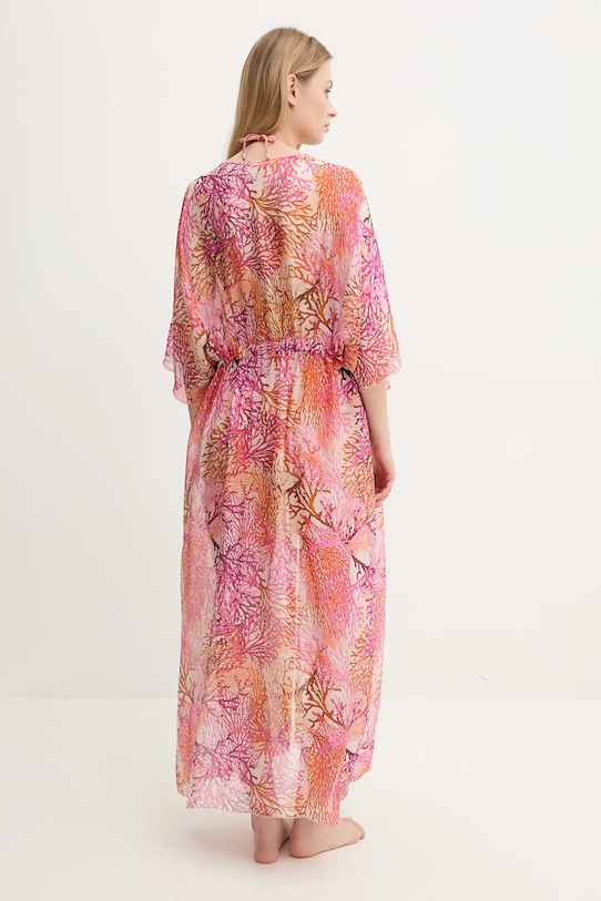 Одяг Пляжна накидка з домішкою шовку Guess E5GK02.WE550 помаранчевий