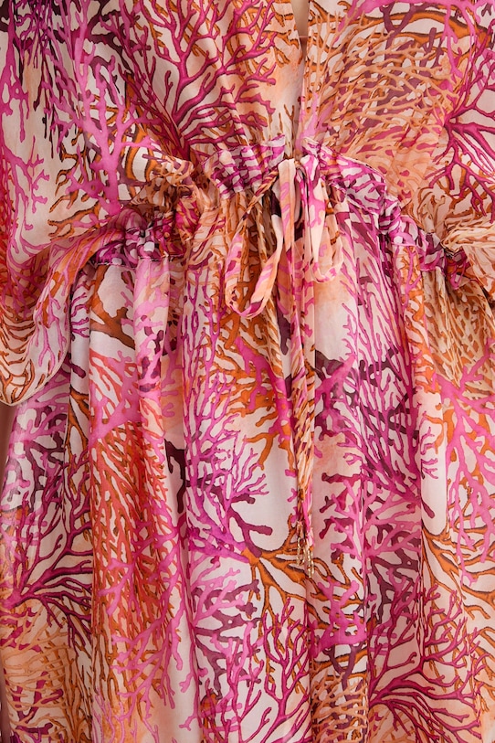 Пляжна накидка з домішкою шовку Guess E5GK02.WE550