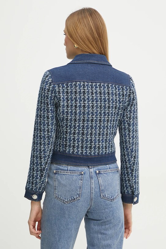 Abbigliamento Morgan giacca in misto lana VIKI VIKI.MULTICO blu