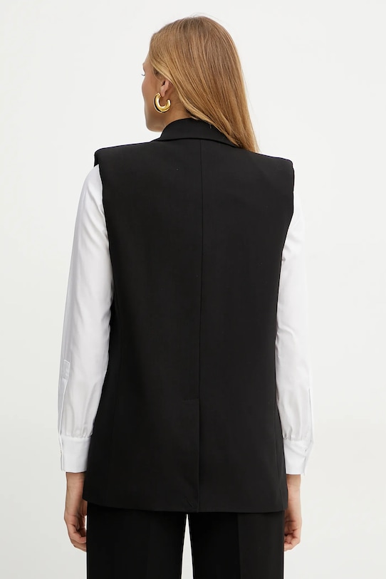 Одежда Жилетка с примесью шерсти Elisabetta Franchi GI15452E2 чёрный