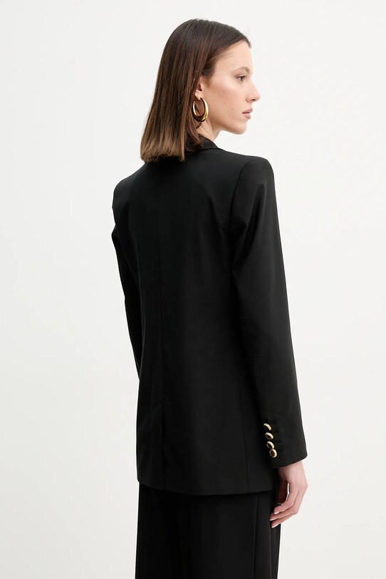 Îmbrăcăminte Marciano Guess sacou din lână IRINA 5GGN04.7294A negru