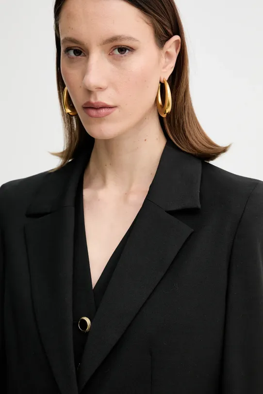 Marciano Guess marynarka z domieszką wełny IRINA czarny 5GGN04.7294A