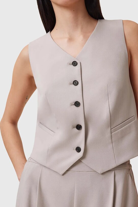 Безрукавка AllSaints ALEIDA W005QC бежевий SS25