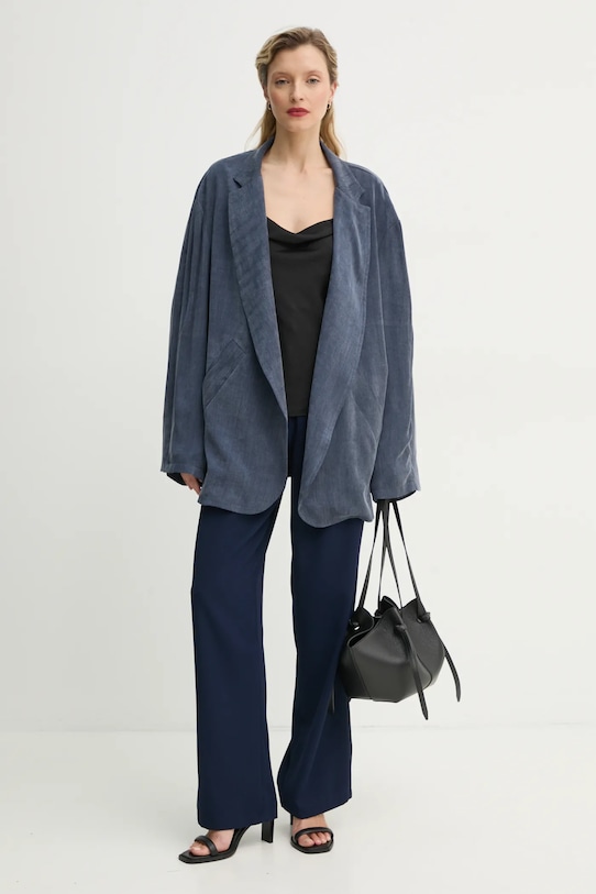 MMC STUDIO marynarka FRAKTA.MARYNARKA niebieski SS25