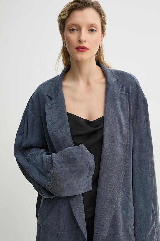 MMC STUDIO marynarka niebieski FRAKTA.MARYNARKA