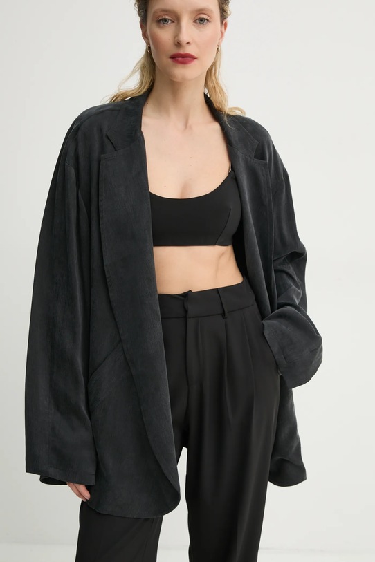 MMC STUDIO sacou negru FRAKTA.MARYNARKA