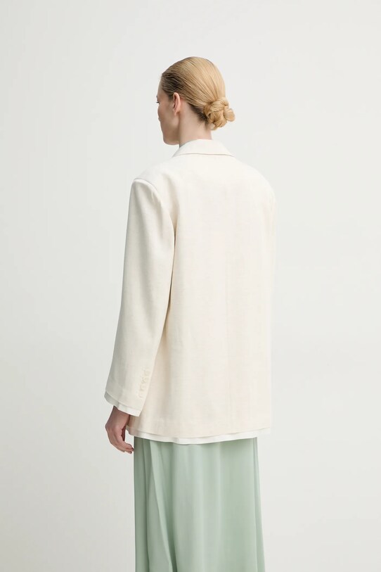 Ρούχα Blazer με μείγμα λινών ISABELLE BLANCHE IS25SS.J087.T005 μπεζ