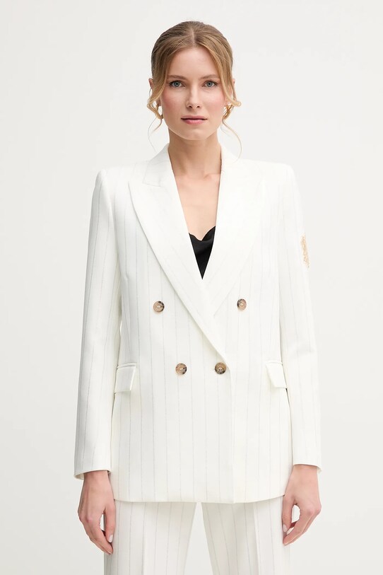 Ermanno Scervino sacou cu captuseala alb 56TI001EV7