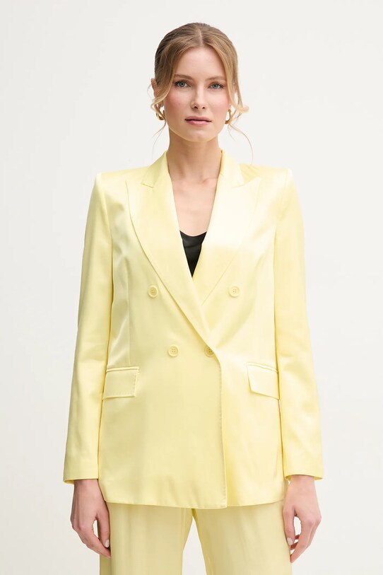 Піджак Ermanno Scervino з підкладкою жовтий 56TI023EL1