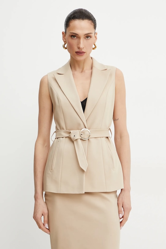 Morgan kamizelka VROSSO.F tkanina beżowy VROSSO.F