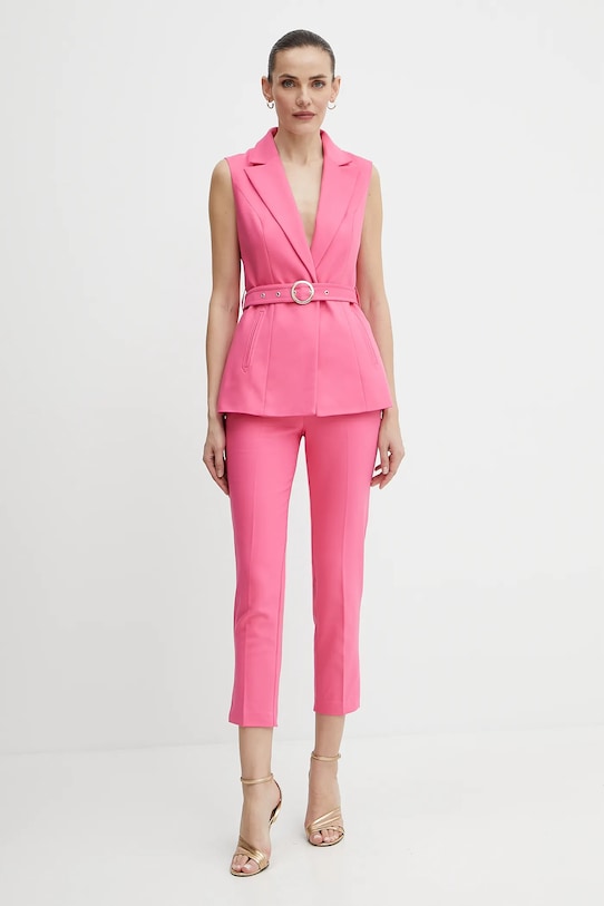 Morgan kamizelka VROSS.F VROSS.F różowy SS25