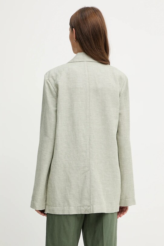 Îmbrăcăminte United Colors of Benetton sacou de in 265XDW035 verde