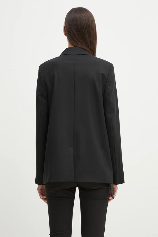 Дрехи Вълнено сако Kenzo FF52VE2589RA.99 черен