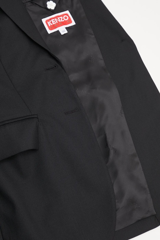 Шерстяной пиджак Kenzo FF52VE2619RA.99 чёрный