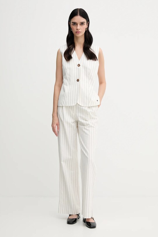 Sako s prímesou ľanu Pedro del Hierro 7319821 béžová SS25