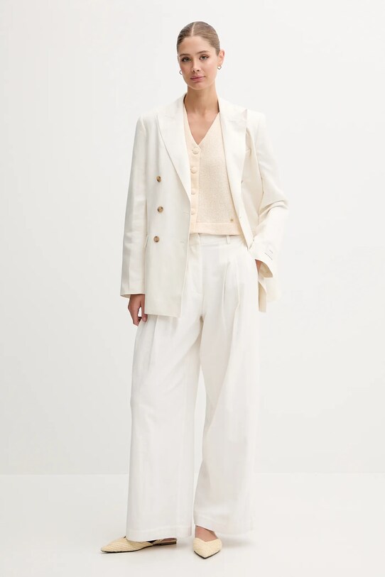 Pedro del Hierro kamizelka 4539645 beżowy SS25