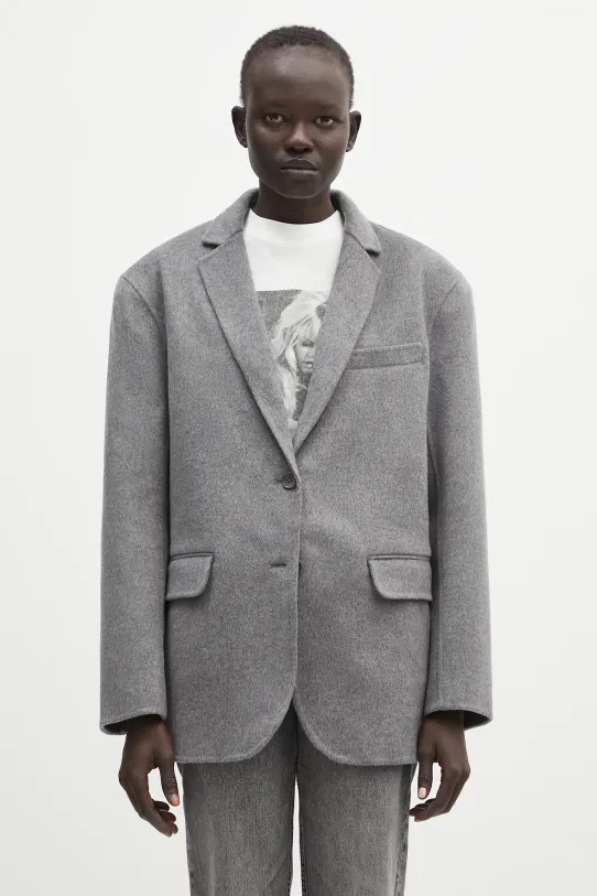 Μάλλινο σακάκι Anine Bing Quinn Blazer