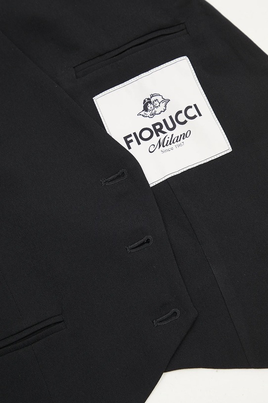 Fiorucci gilet Embroidered W02SPTSL289PL02BK01 nero