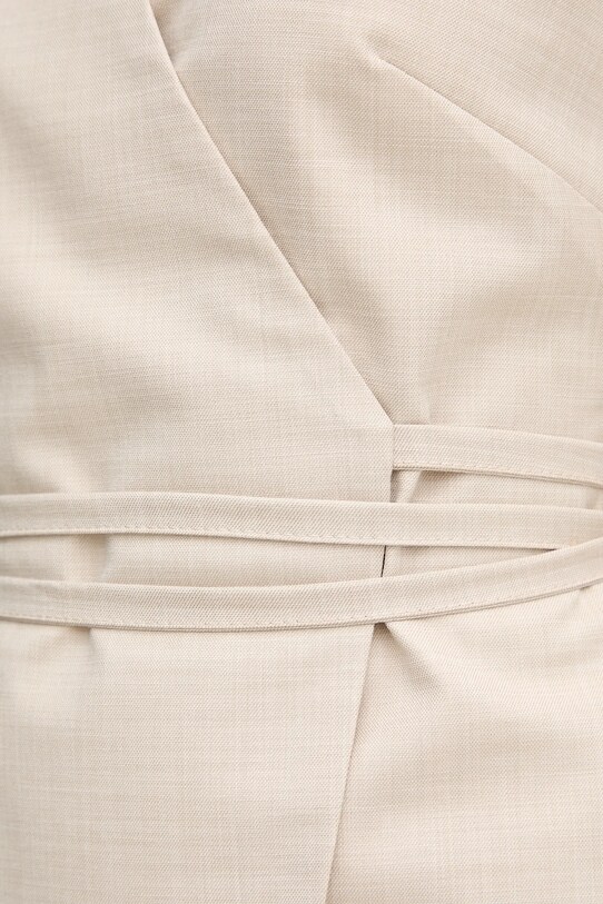 Sandro Ferrone mellény S23XBEBAFATA bézs