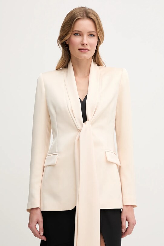 Sandro Ferrone zakó szövet bézs S23XBEBORIELLO