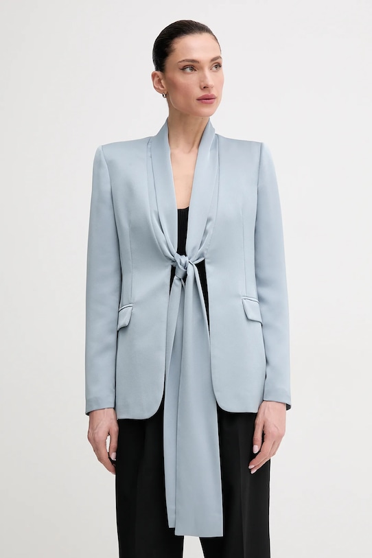 Sandro Ferrone marynarka tkanina niebieski S23XBEBORIELLO