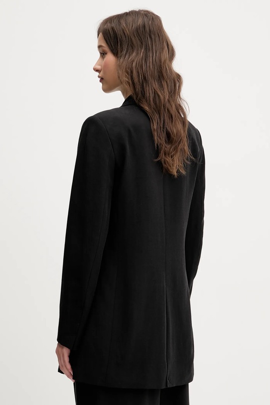 Oblečení Sako s příměsí lnu Bimba Y Lola 251BR4048.10000 černá