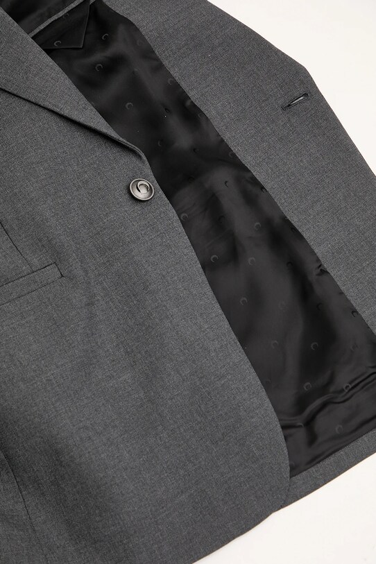 Marine Serre wool blend blazer Regenerated Tailoring Boxy UJA066A.DWOV0057