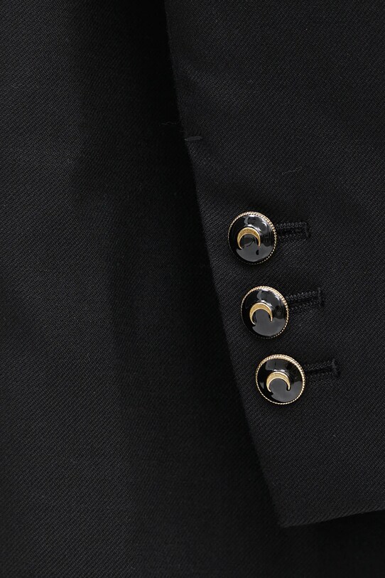 Marine Serre wool blazer Virgin Wool Twill Boxy UJA066A.RWOV0001