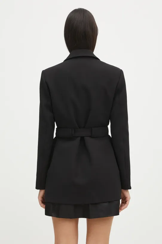 Odzież GANNI marynarka Bonded Crepe W0241 czarny