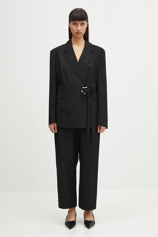 JW Anderson giacca in misto seta Tailored Wrap JK0369.PG1684.999