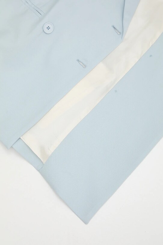 Fiorucci wool blazer Double Breasted W02SPBDO059WO01BL02 blue