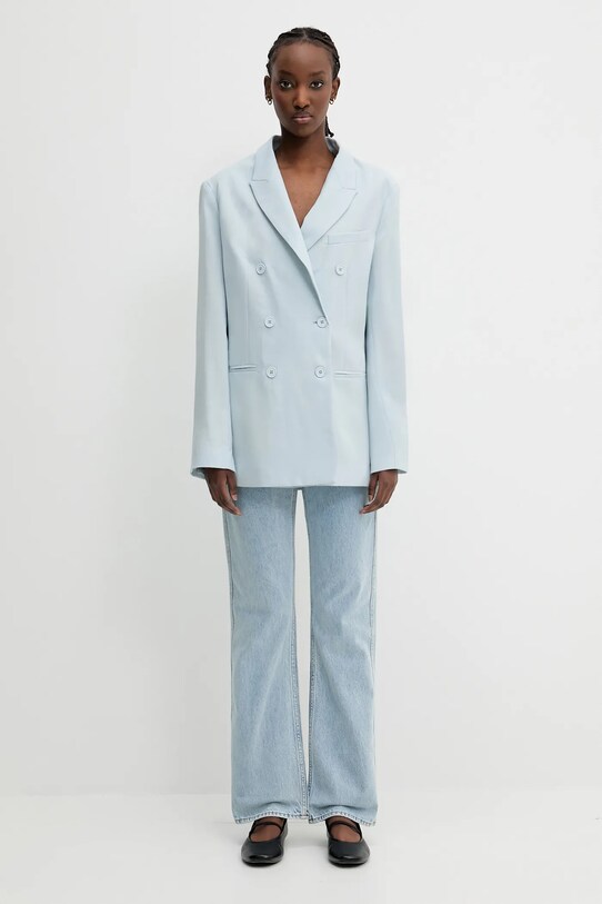 Fiorucci wool blazer Double Breasted W02SPBDO059WO01BL02