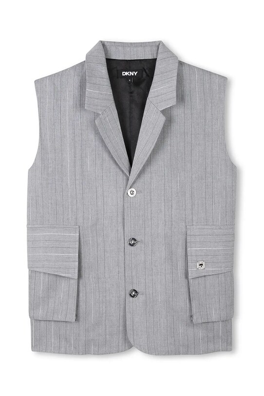 Dkny kamizelka dziecięca D62278.114.150 szary SS25