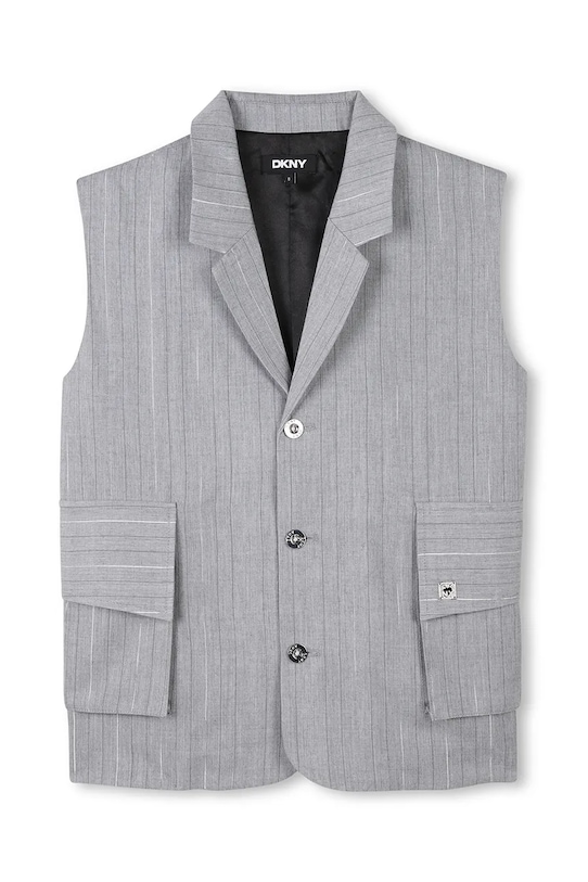 Dkny kamizelka dziecięca D62278.156.162 szary SS25