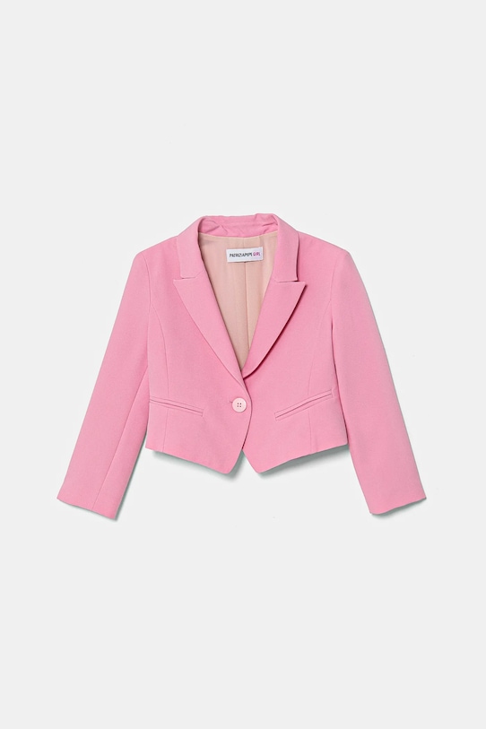 Παιδικό σακάκι Patrizia Pepe R852 7S0277 ροζ SS25