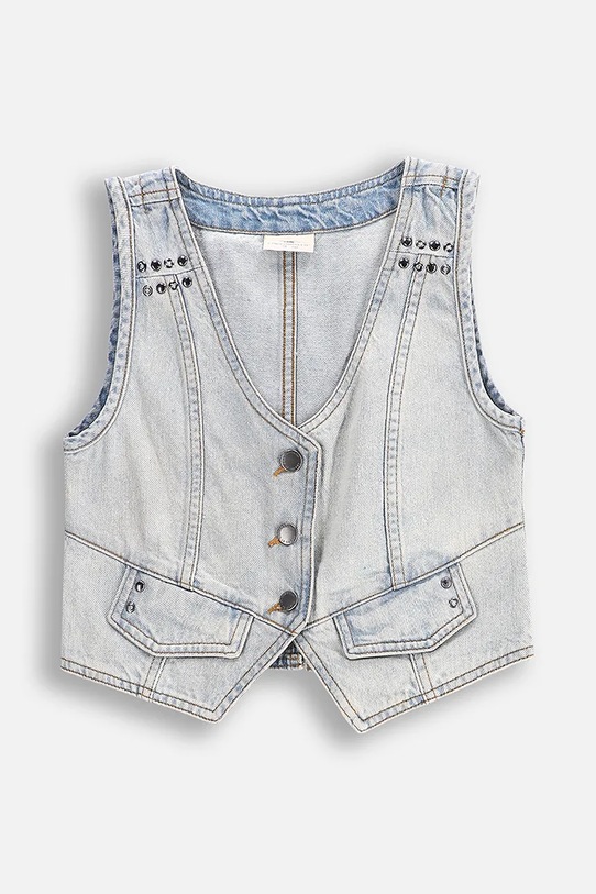 Coccodrillo vestă copii Planet friendly gri WC5178201JCG