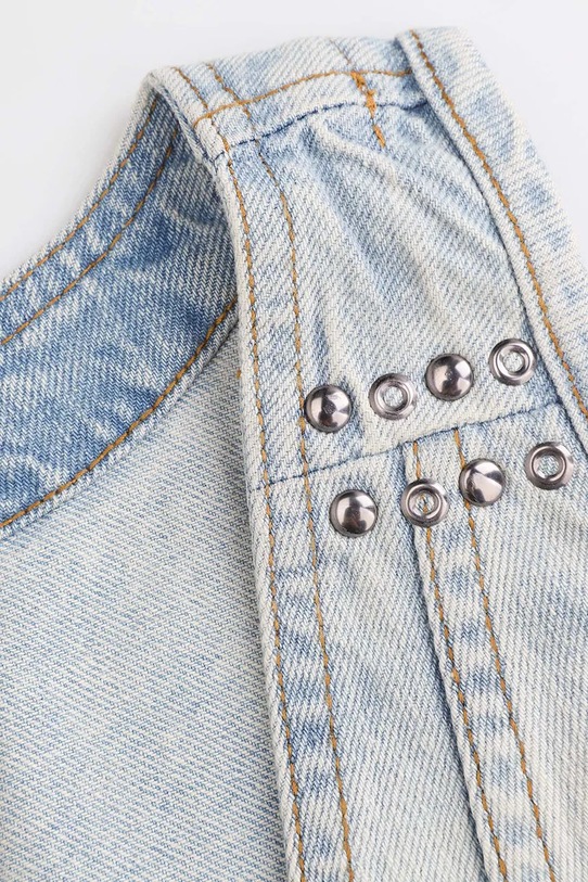 Fete Coccodrillo vestă copii WC5178201JCG gri