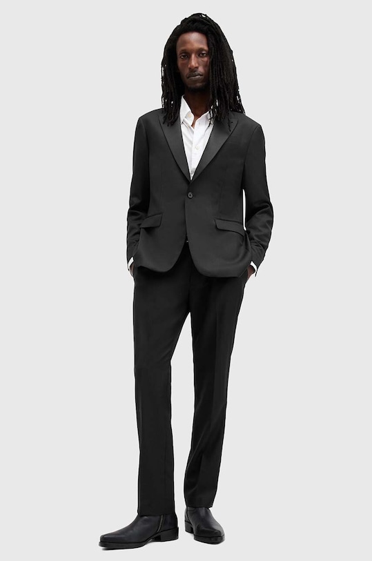 AllSaints marynarka z domieszką wełny TISBURY M029QB