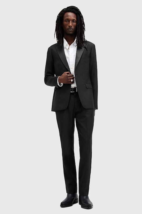 AllSaints marynarka z domieszką wełny TISBURY M029QB