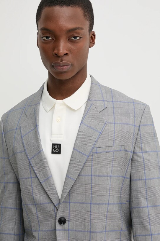 Піджак HUGO 50531944 сірий