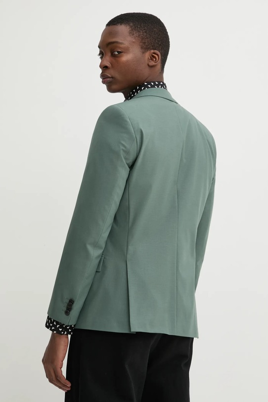Ρούχα Μάλλινο σακάκι HUGO 50537779 πράσινο