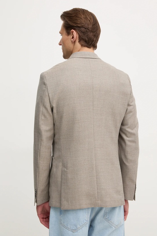 Дрехи Вълнено сако BOSS 50535043 бежов