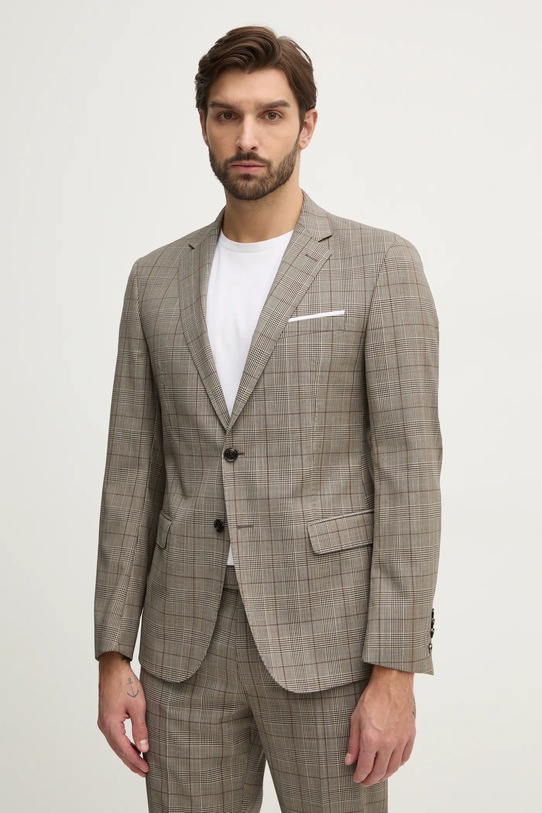 Vlnené sako Joop! slim béžová 30045059