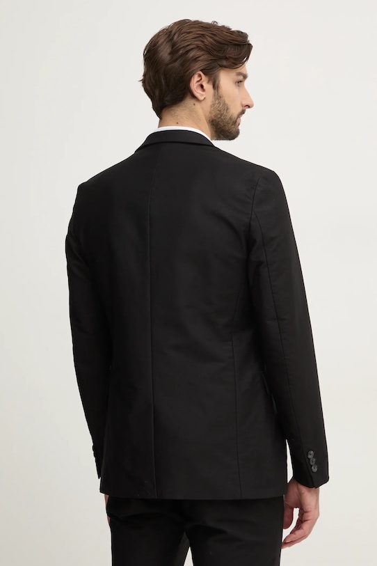Ρούχα Σακάκι Guess EATON M5RN00.WGUQ1 μαύρο